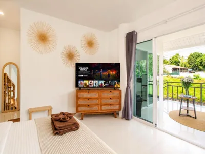 Boho House - 2mn Srithanu - King Bed - 4K SmartTV – Fotos 5