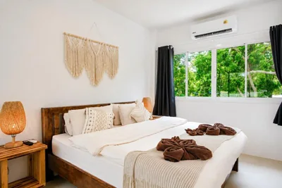 Boho House - 2mn Srithanu - King Bed - 4K SmartTV – Fotos 7